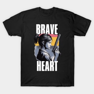 Ellie: Brave heart T-Shirt